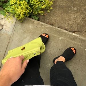 Vintage Coach Avocado Green Handbag